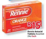 Rennie Antacid Tablets-24's
