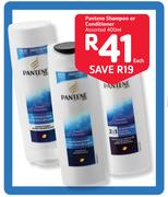 Pantene Shampoo Or Conditioner Assorted-400ml Each