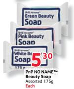 Pnp No Name Beauty Soap - 175g Each