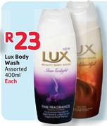 Lux Body Wash - 400ml Each
