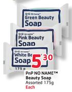 Pnp No Name Beauty Soap Assorted-175g