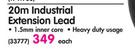 Reelco 20m Industrial Extension Lead