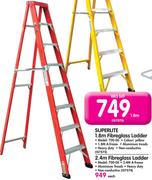 Superlite 2.4m Fibreglass Ladder