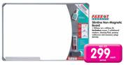 Parrot Slimline Non Magnetic Board-900mm(w)x600mm(h)