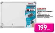 Parrot Slimline Non Magnetic Board-600mm(w)x450mm(h)