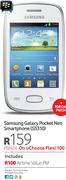 Samsung Galaxy Pocket Neo Smartphone S5310-On uChoose Flexi 100