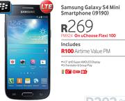 Samsung Galaxy S4 Mini Smartphone i9190-On uChoose Flexi 100