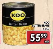 Koo Butter Beans-1x3kg