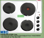 KIC Stainless Steel Hob KB604IX