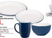 Summer Blue Loose Dinnerware Dinner Plate-Each