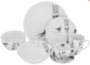 Papilon Loose Dinnerware Side Plate-Each