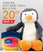 Vaseline Soft Baby-2x100ml