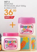 Krayons 500gm+250ml Petroleum Jelly