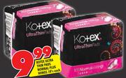 Kotex Ultra Thin Pads Normal Plus Wings-10's