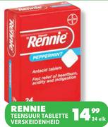 Rennie Teensuur Tablette Verskeidenheid-24 Elk