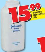 Johnson's Baby Powder-200G