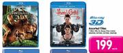 Blu-Ray 3D Assorted Titles-Each