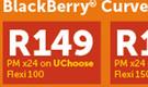 Blackberry Curve 9320-On uChoose Flexi 100