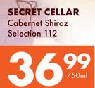 Secret Cellar Cabernet Shiraz Selection 112-750ml