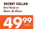 Secret Cellar Brut Rose Or Blanc De Blanc-750ml