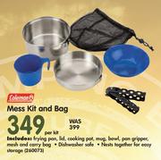 Coleman Mess Kit And Bag-Per Kit