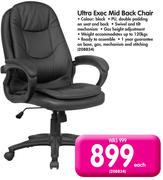 Ultra Exec Mid Back Chair-Each