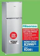 Hisense Metallic 220Ltr Fridge
