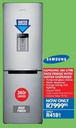 Samsung 360Ltr INOX Fridge With Water Dispenser
