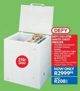 Defy 210Ltr White Chest Freezer