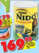 Nestle Nido 3+ Pre-School Milk Powder-1.8kg