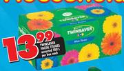 Twinsaver Facial Tissues Assorted-180's Per Box Each