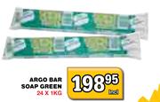 Argo Bar Soap Green-24 x 1Kg