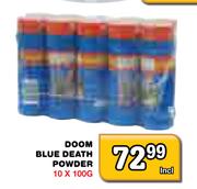 Doom Blue Death Powder-10 x 100G 