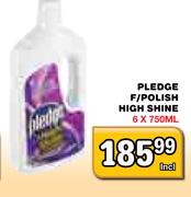 Pledge F/Polish Hugh Shine-6 x 750Ml