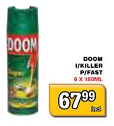 Doom I/Killer P/Fast-6 x 180Ml