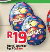 Nestle Smarties Egg-50g Each