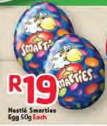 Nestle Smarties Egg-50g Each