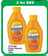 Little Bee Honey Squeeze Bottle-2x500g