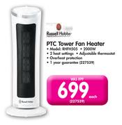 Russell Hobbs PTC Tower Fan Heater RHFH505