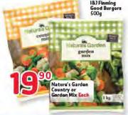 Nature's Garden Country Or Garden Mix-Each