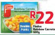 Findus Rainbow Carrots-500g