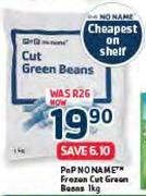 PnP No Name Frozen Cut Green Beans-1kg
