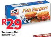 Sea Harvest Fish Burgers-450G