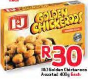 I&J Golden Chickeroos Assorted-400G