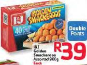 I&J Golden Smackeroos Assorted-800G