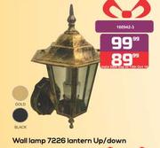 Wall Lamp Lantern Up/Down