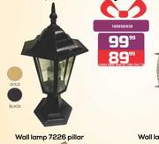 Wall Lamp Pillor