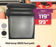 Wall Lamp Foot Path