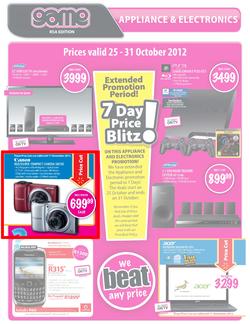 Game : Appliance & Electronics (25 Oct - 31 Oct), page 1