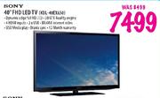 Sony FHD LED TV (KDL-40EX650) - 40"
